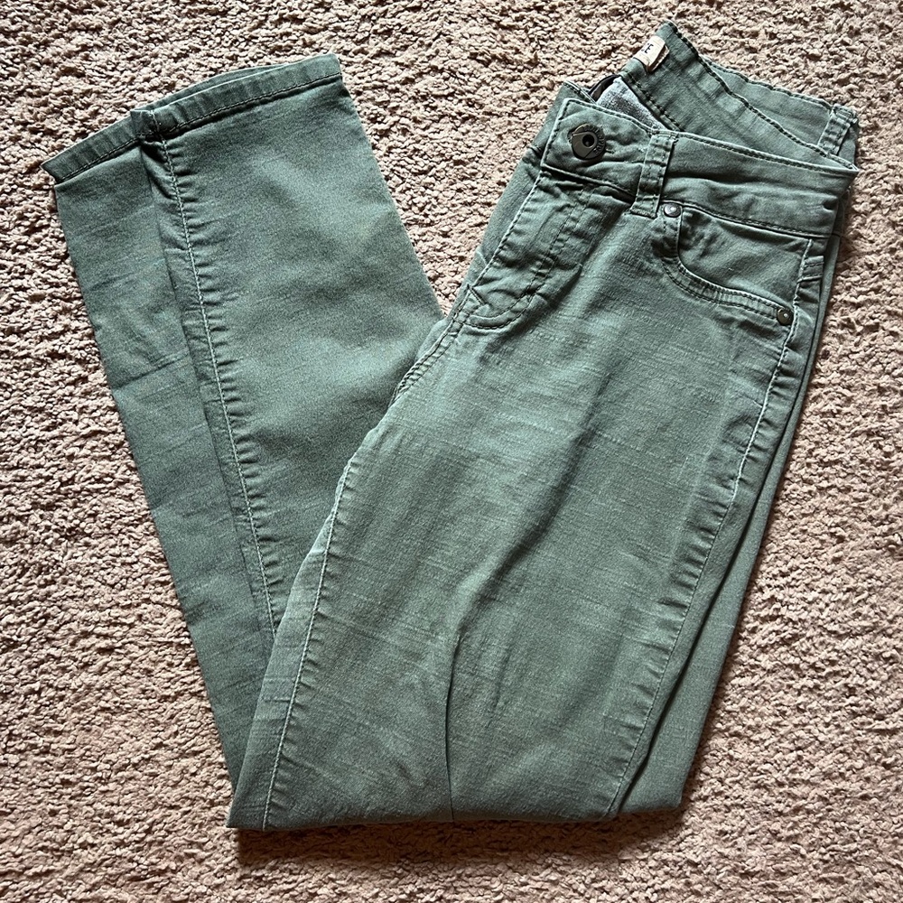 Blue Spice Olive Green Pants